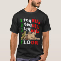 Pug Dad Funny Father's Day Gift 1 2 3 Tequila Floo