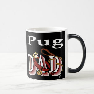Pug Dad Gifts Magic Mug