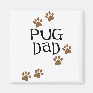 Pug Dad Magnet