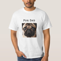Pug Dad Pug Face 