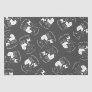 Pug Dog Baby Shower Theme Puppy Gender Neutral Tissue Paper