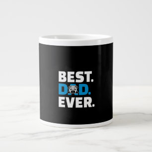 Pug Dog Best Dad Ever Large Coffee Mug