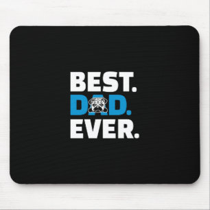 Pug Dog Best Dad Ever Mouse Pad
