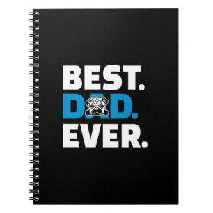 Pug Dog Best Dad Ever Notebook