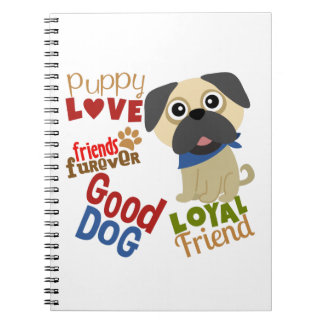 Pug Dog Best Friend Notebook