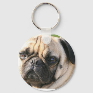 Pug Dog Breed  Keychain