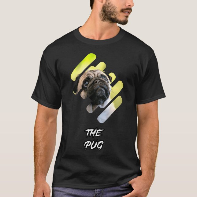 Pug dog Classic T-Shirt 153 (Front)