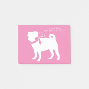 Pug Dog Cute Post-it Notes