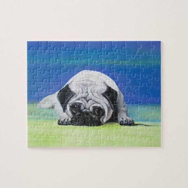 Pug Dog Jigsaw Puzzle (Horizontal)