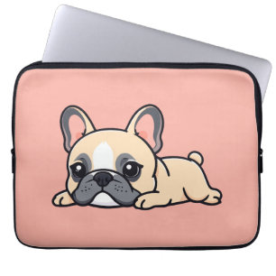 Pug dog laptop sleeve