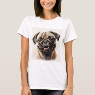 Pug dog lover T-shirt dog mom T-shirt