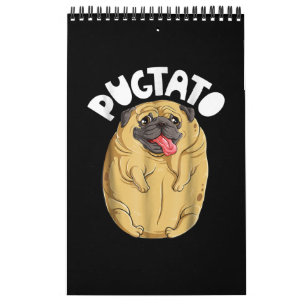 Pug Dog Pugtato Calendar