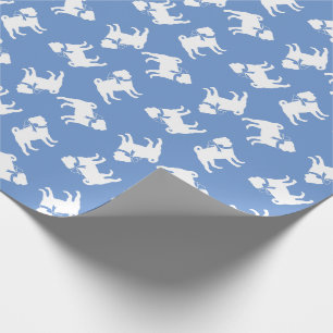 Pug Dog Puppy Wrapping Paper