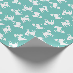 Pug Dog Puppy Wrapping Paper