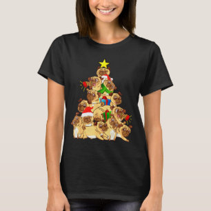 Pug Dogs Tree Christmas Sweater Xmas Pet Animal Do