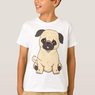 Pug Drawing By Pablo Fernandez Limited Edition T-Shirt