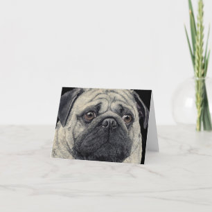 Pug Face Card - "Pugshot"
