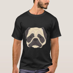 Pug Face Premium Scoop 39 T-Shirt