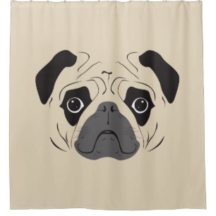 Pug Face Silhouette