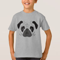 Pug Face Silhouette