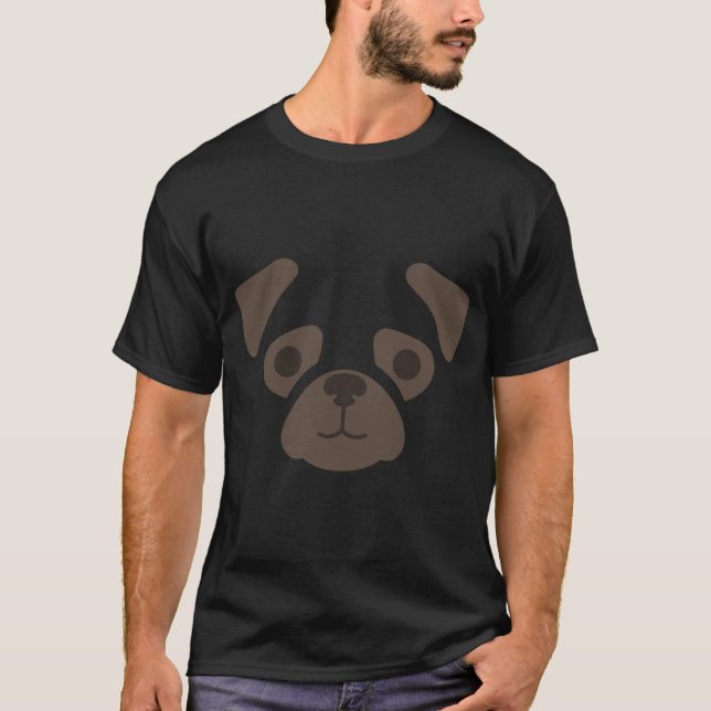 Pug face T-Shirt (Front)