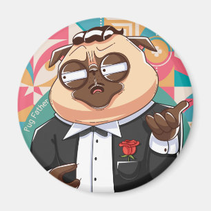Pug Father Magnet