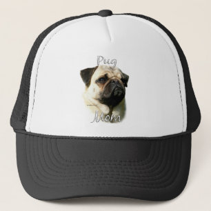 Pug (fawn) Mom 2 Trucker Hat