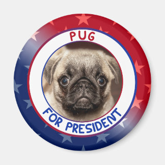 PUG FOR PRESIDENT MAGNET