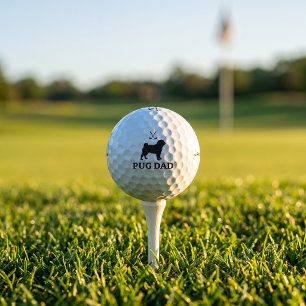 Pug Golf Dad Titleist Pro V1 Ball Gift