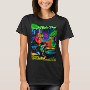 Pug HAPPY HOLIDAYS 149 ST. PATRICK DAY IRISH AMERI T-Shirt