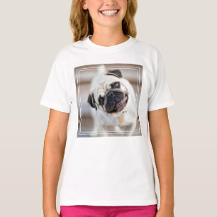 Pug Head Tilt T-Shirt