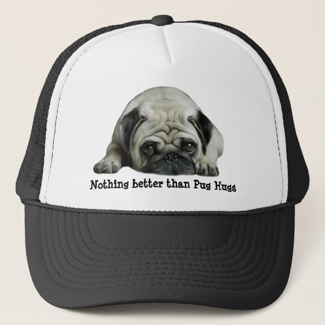 Pug Hugs Hat (Front)