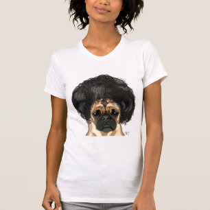 Pug In A Bad Wig T-Shirt