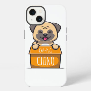Pug in a Cup – Cap-Pug-Chino iPhone 13 Case
