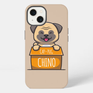 Pug in a Cup – Cap-Pug-Chino iPhone 13 Case