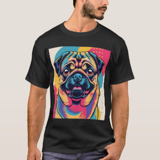 Pug In Pop Art One T-Shirt