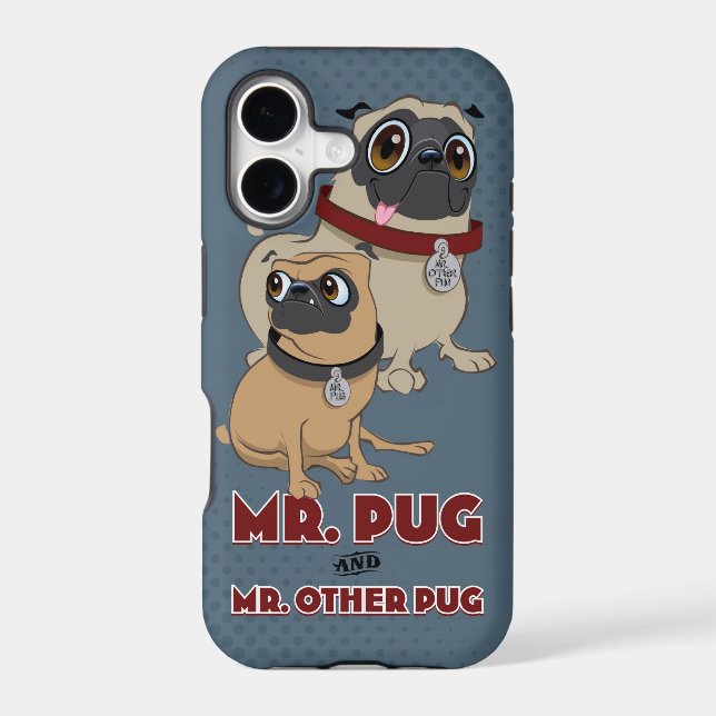 Pug iPhone cover (Back)