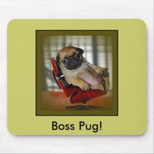 Pug it! mouse pad