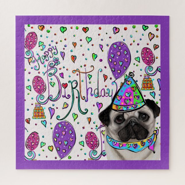 PUG JIGSAW PUZZLE (Vertical)