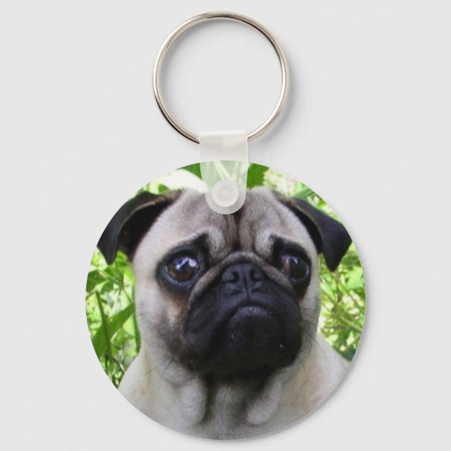 Pug Keychain (Front)