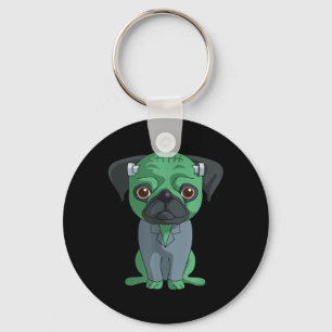 Pug Keychain