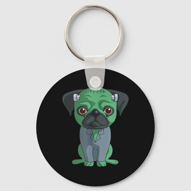 Pug Keychain (Front)