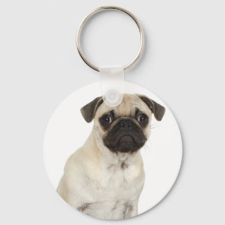 Pug Keychain