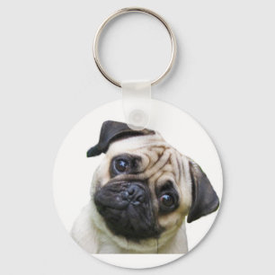pug keychain