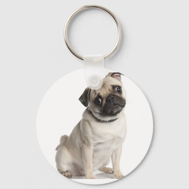 Pug Keychain (Front)