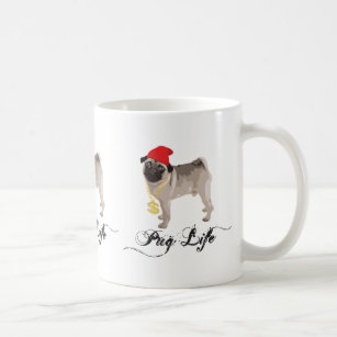 Pug Life Gansta Coffee Mug