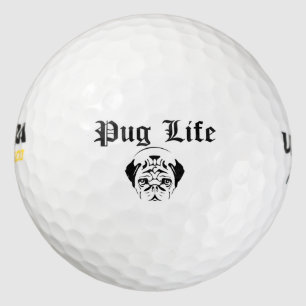 Pug Life Golf Balls