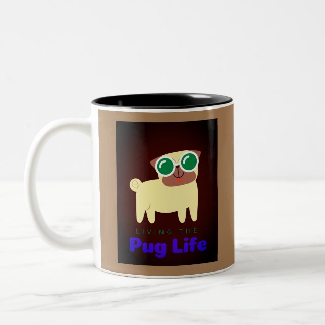 Pug Life Mug (Left)