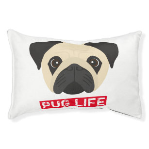 Pug Life Pet Bed