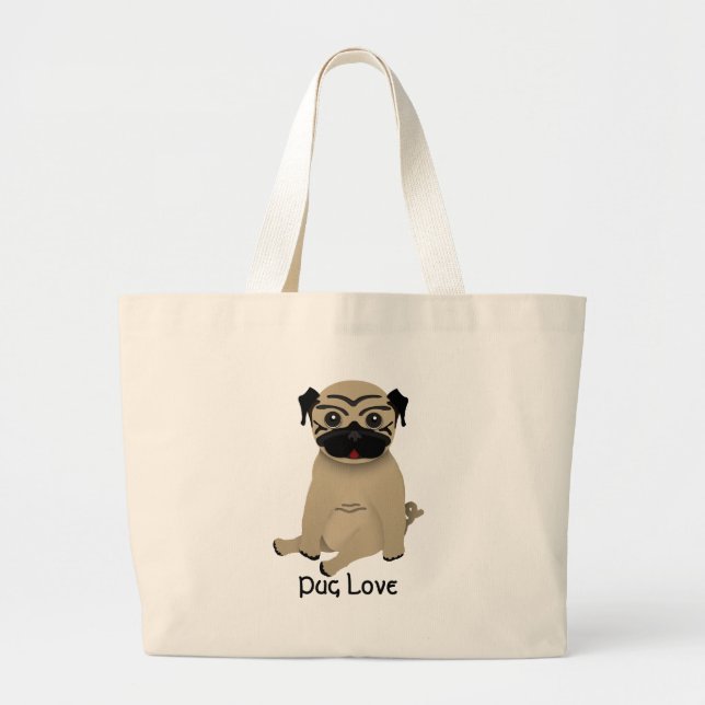 Pug Love bag (Front)